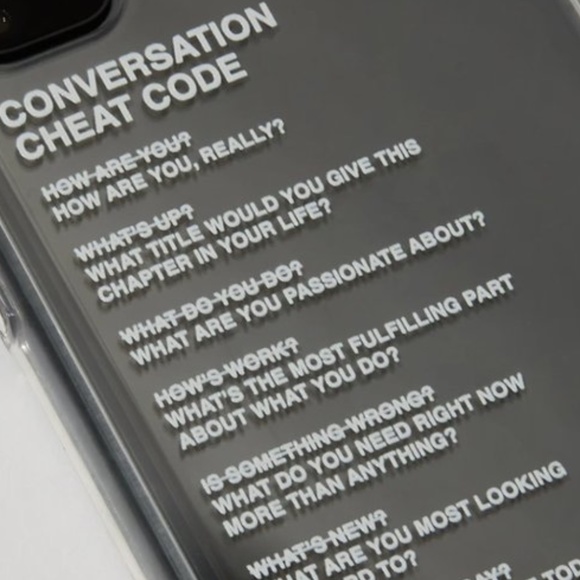 We're Not Really Strangers, Clear iPhone XS Max Phone Case - Picture 4 of 6